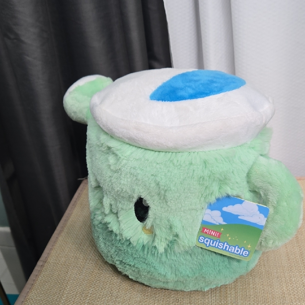 Squishable Green Plush Watering Can - Picture 2 of 7